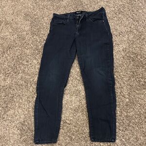 Just Black Dark Blue Skinny Jeans